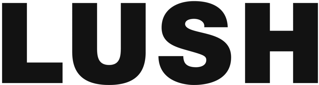 LUSH logo.